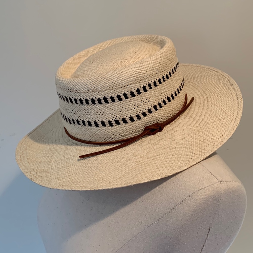 Women’s Rag & Bone Cora Panama Hat Natural size S NWT $295